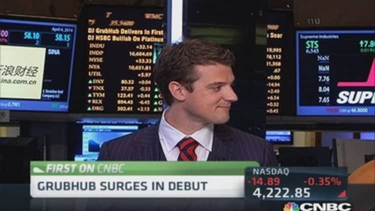 GrubHub CEO eyes growth
