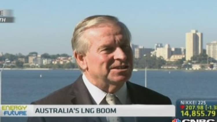 Asia LNG demand growing strongly: Barnett