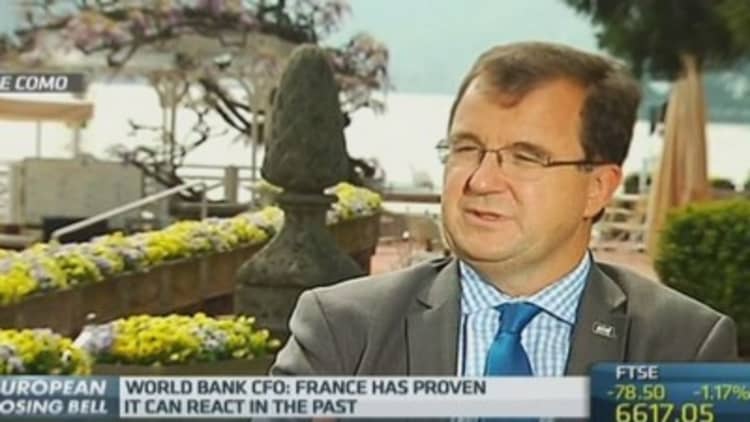 France committed to cutting deficit: World Bank CFO