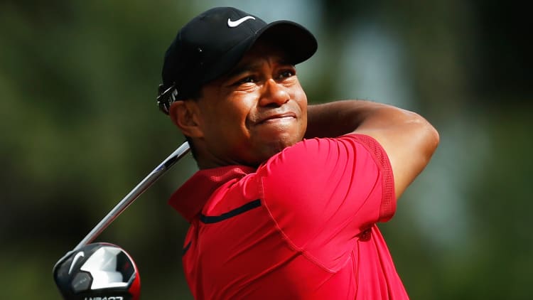 Tiger back on course puts golf in green