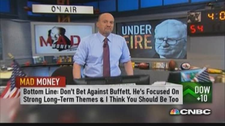 Cramer likes Buffett's holdings