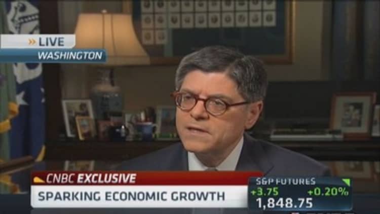 Lew: US leading global economic recovery
