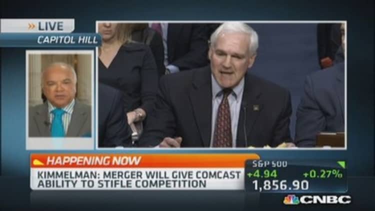 Comcast, TWC merger heads to Washington