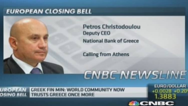 Greek debt: 'People needed good news'