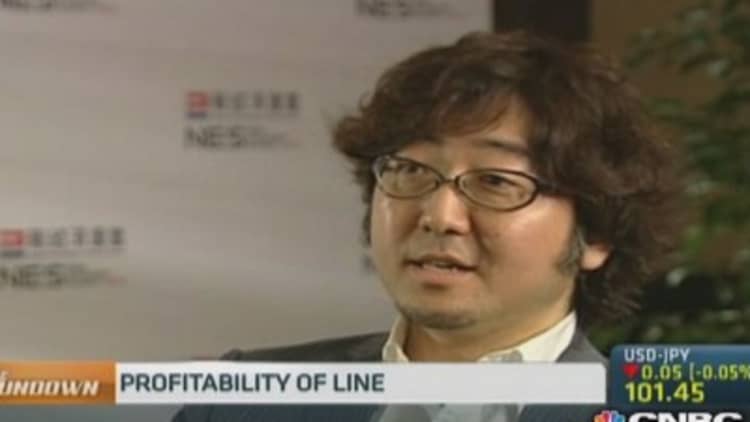 LINE: Hopeful about US and China expansion