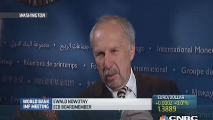 Euro zone still has more to do: Nowotny