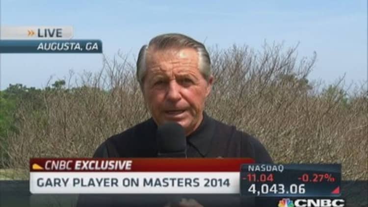 Welcome to the 2014 Masters