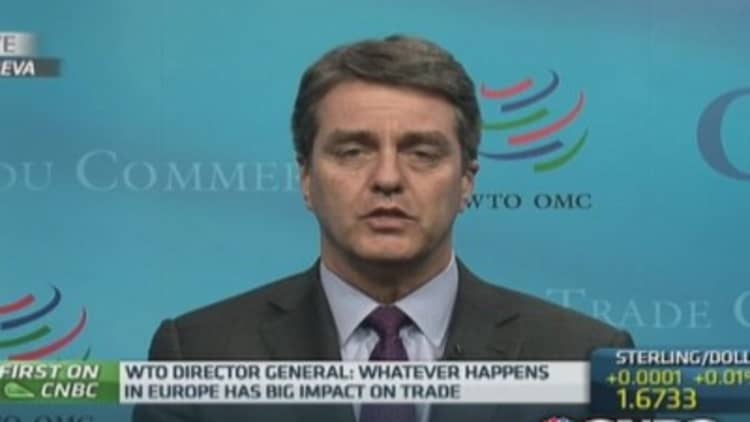 WTO raises world trade forecast: Director General