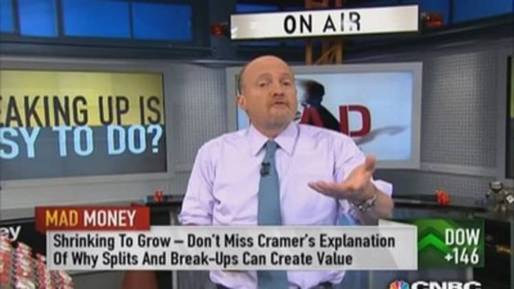 Company spinoffs can create value: Cramer
