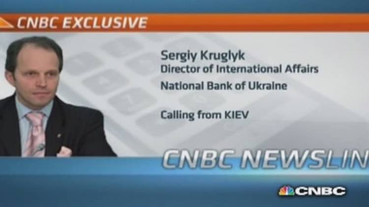 Russian action destabilized Ukraine economy: National Bank 