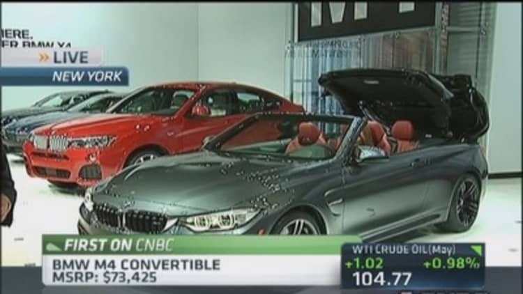 BMW unveils M4 convertible