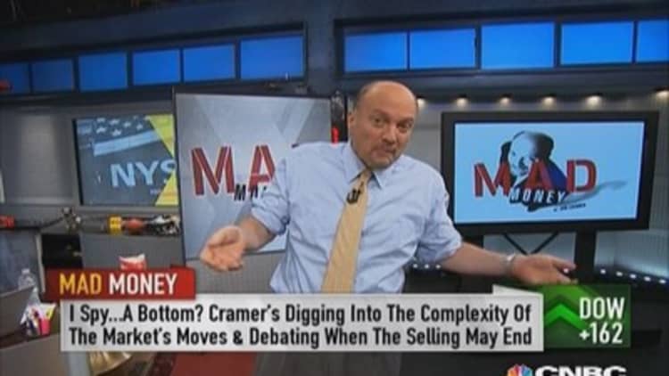 Bottoms not always easy to spot: Cramer