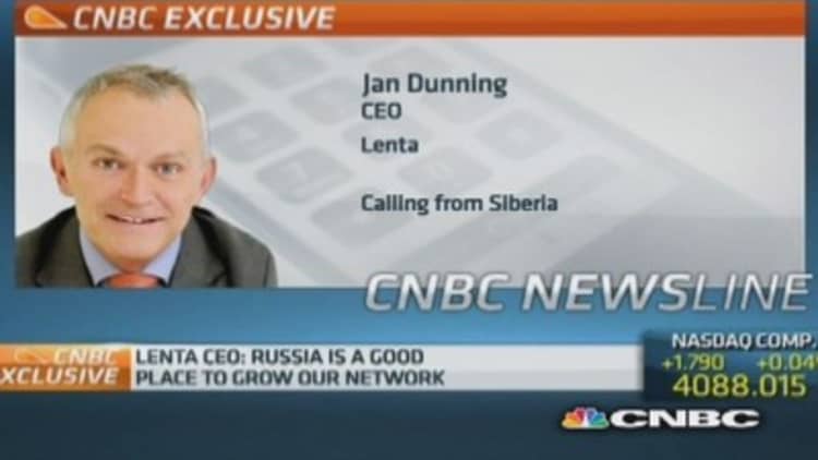Ukraine has no impact on Lenta: CEO
