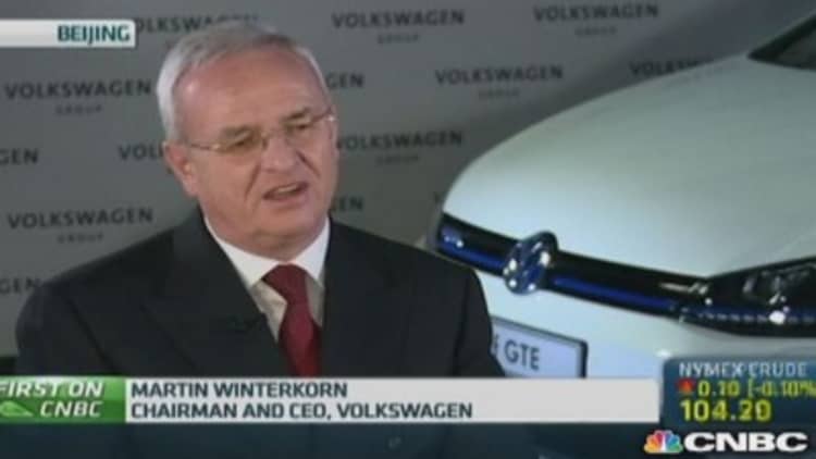 Volkswagen: Pushing for electrification in China