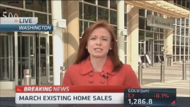 March existing home sales drop 0.2%