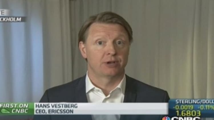 Revenue decline was expected: Ericsson CEO