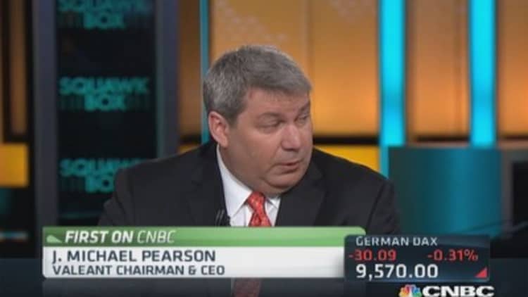 Valeant CEO: Deal will get done despite 'poison pill'
