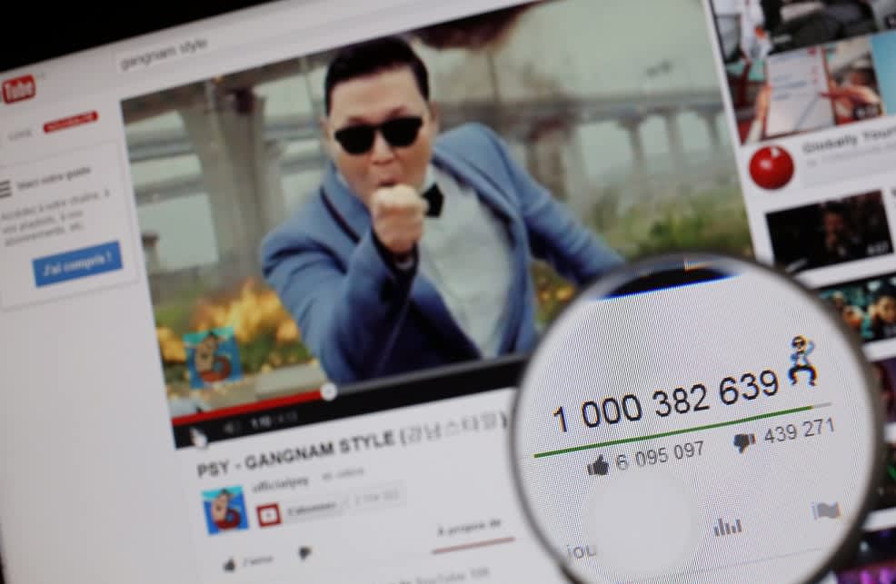 how much money did gangnam style make off youtube