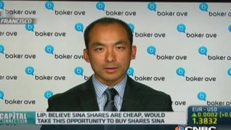 Why now is the time to buy into Sina shares