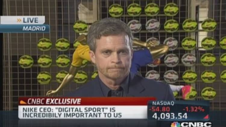 Nike CEO: Expanding reach of Nike Fuel