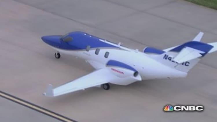 Check it out: Honda's new jet 