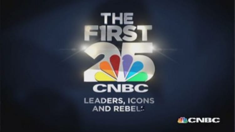 CNBC's top 25 unveiled