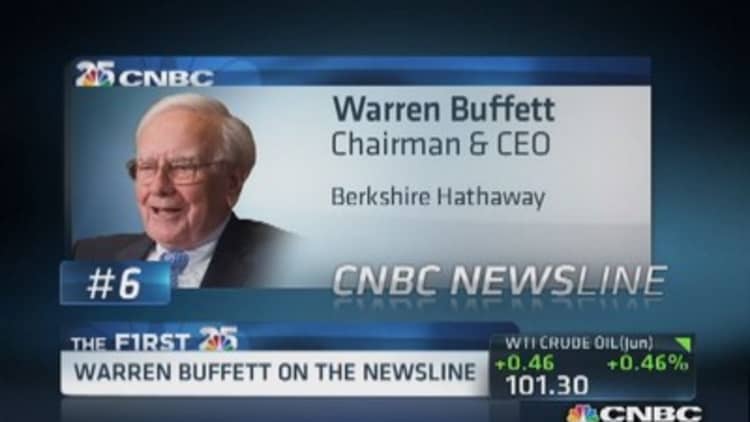 Buffett: Investing for the long haul 
