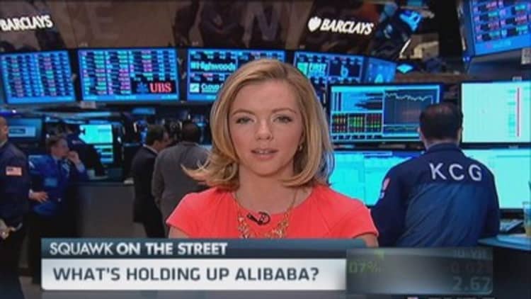 What's holding up Alibaba?