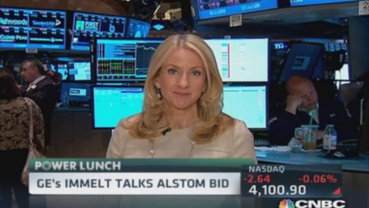 GE's Immelt: Alstom deal will be executed