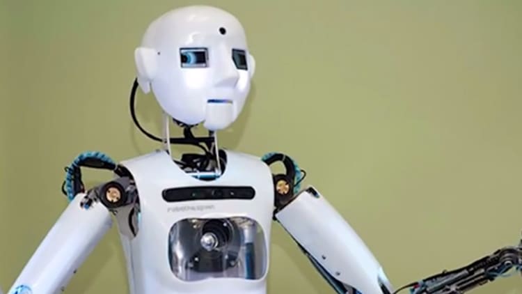 Meet Artie, the robot of the future...