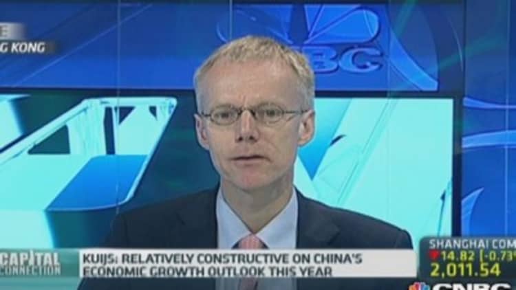 China's April trade data to be subdued: RBS