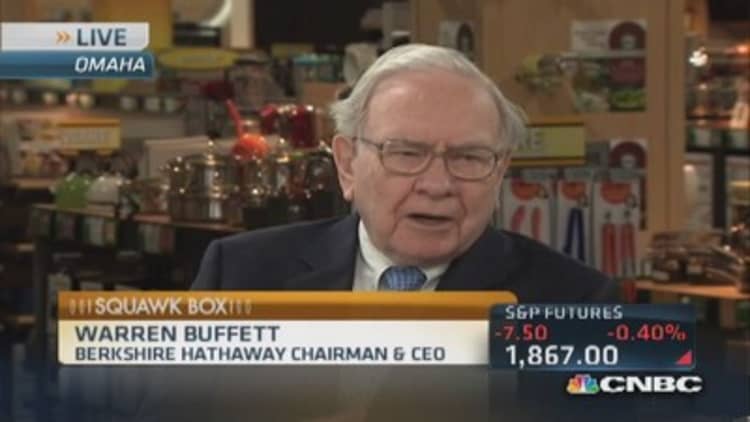 10-year not part of my strategy: Buffett