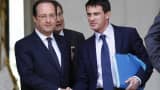 Francois Hollande and Manuel Valls