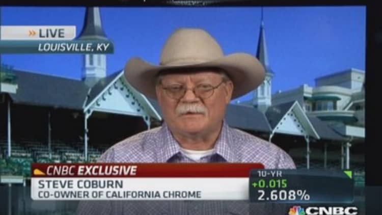 California Chrome has the heart: Co-owner