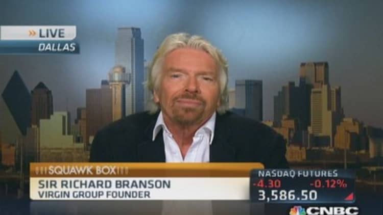 Branson's supersonic plans