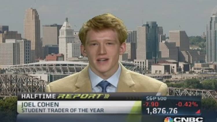 Student trader of the year likes Micro Devices