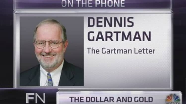 Gartman's trade idea: Buy gold, short crude