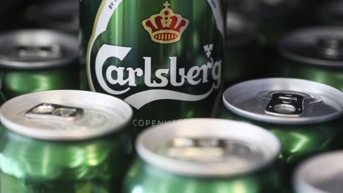 Image result for Carlsberg half-year sales boosted by Asia, premium beers