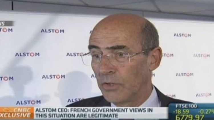 Alstom only has 'one offer on the table': CEO