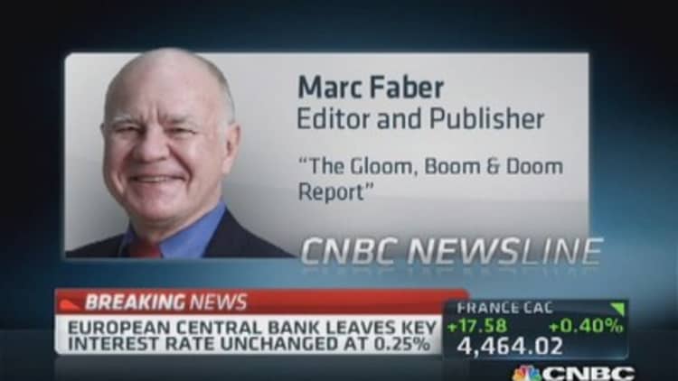Faber: Cash most underappreciated asset