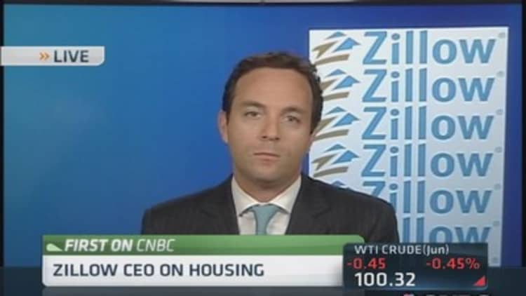 Zillow CEO: Home values appreciating about 6% YOY
