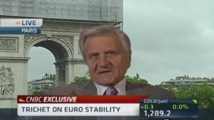 Trichet: Euro resilience remarkable