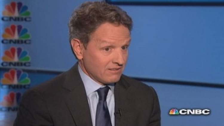 Geithner on corporate taxes and the economy