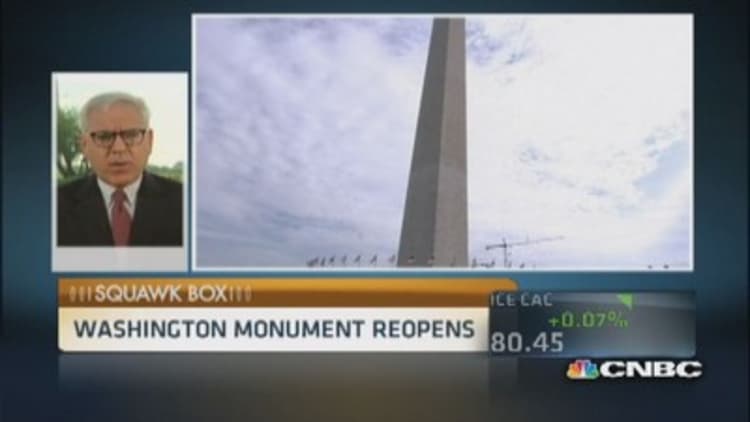Washington Monument reopens