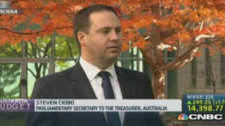 Ciobo: Shifting towards an 'investment budget'