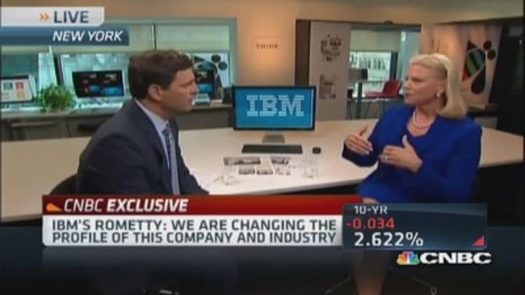 Where IBM's Rometty will invest