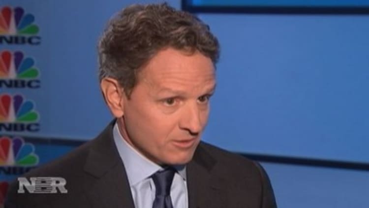 Geithner on the financial crisis 