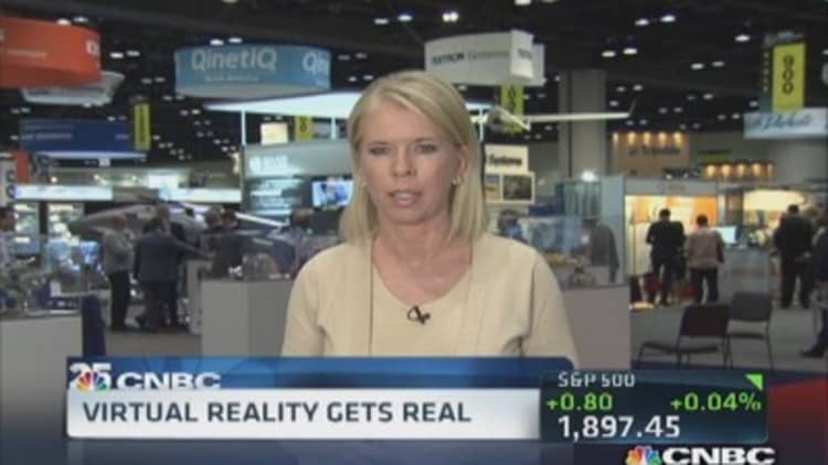 Virtual reality gets real
