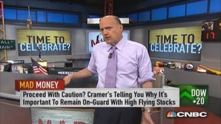 Cramer's 'all-time high' game plan