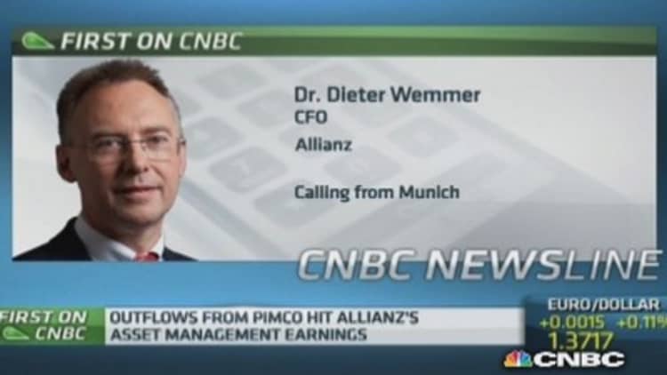 'Not concerned' about Pimco outflows: Allianz CFO